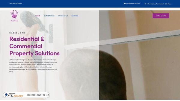 kassel-ltd.com screenshot