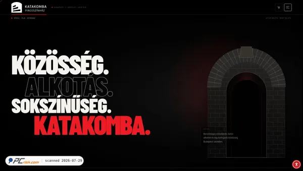katakomba.info screenshot