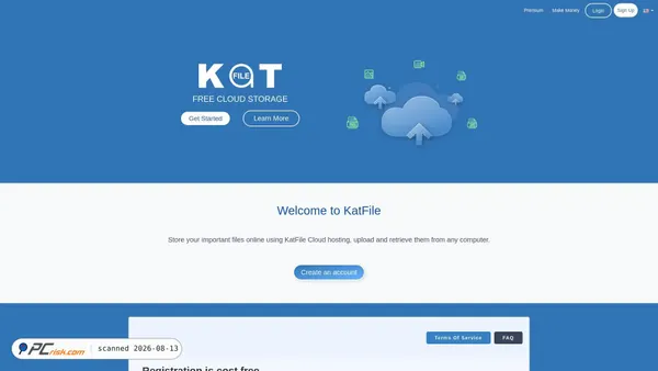 katfile.com screenshot