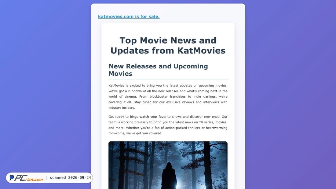 Captura de ecrã de katmovies.com