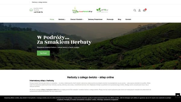 kawaiherbata24.pl screenshot