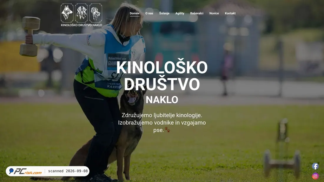 Screenshot van kd-naklo.si