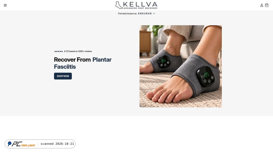 Screenshot von kellva.com