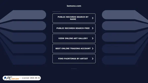 kemono.com screenshot