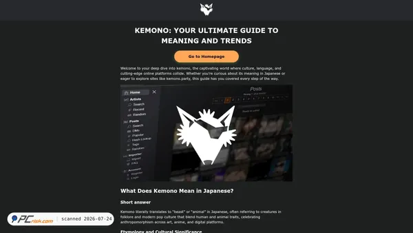kemono.cv screenshot