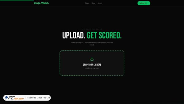 kerjaweb3.com screenshot