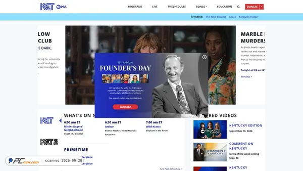 ket.org screenshot