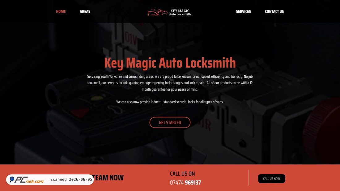 Screenshot of keymagic.co.uk