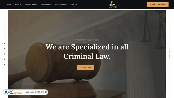 keysaspects.com screenshot