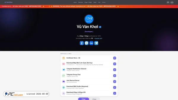 khoindvn.io.vn screenshot