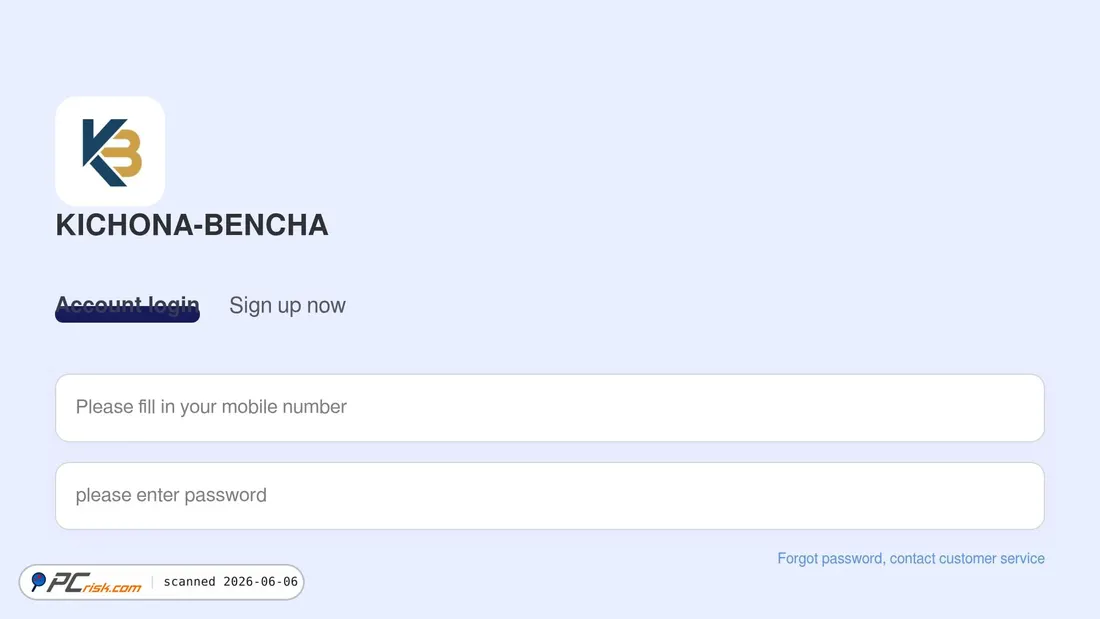 Screenshot of kichona-bencha.shop