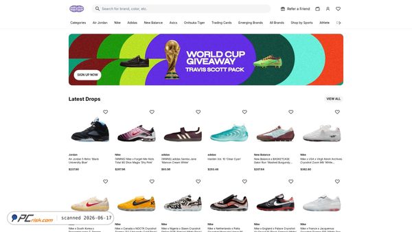 kickscrew.com screenshot