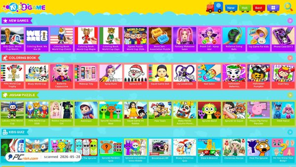 kidsgame.com screenshot