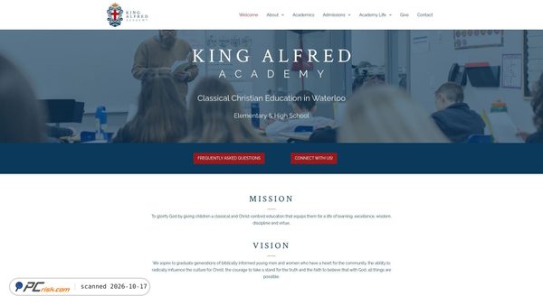 kingalfred.ca screenshot