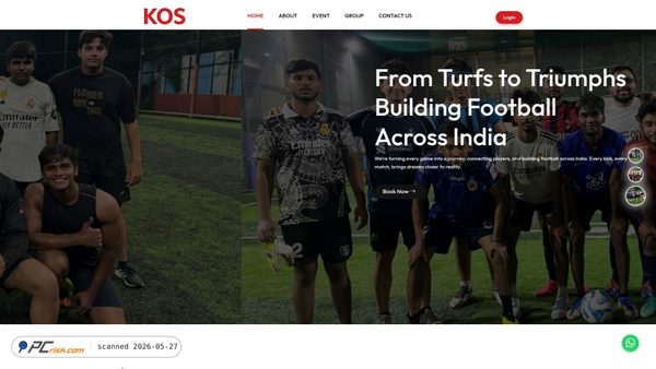 kingsofsports.in screenshot