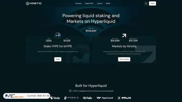 kinietiq.net screenshot