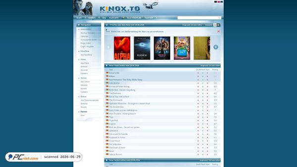 kinox.to screenshot