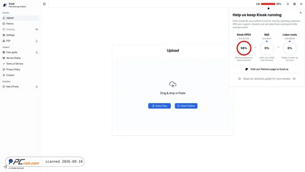 kio.ac Screenshot