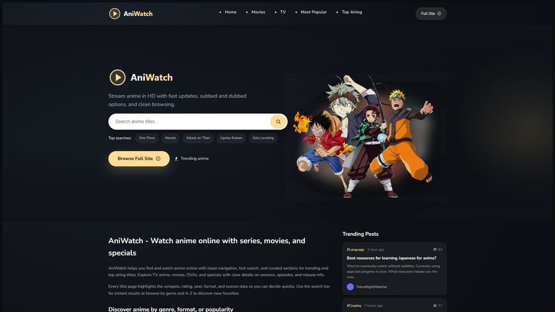 Screenshot of kisanime.co