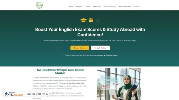 kishaainternational.com screenshot