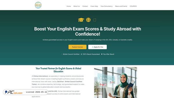 kishaainternational.com screenshot