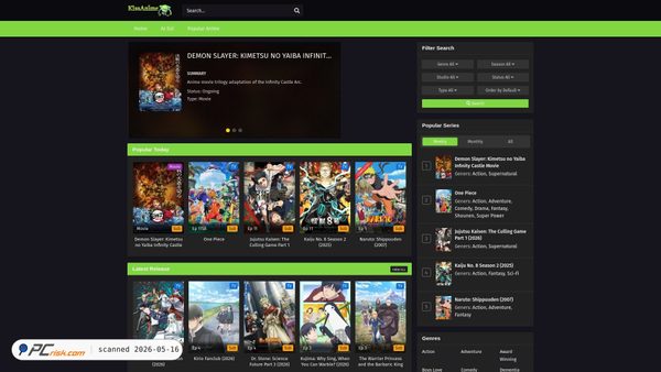 kissanime.com.vc screenshot