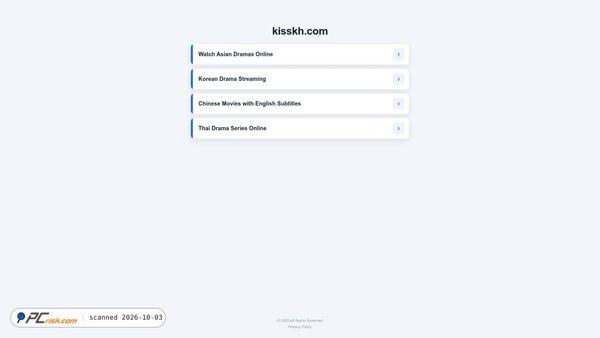 Zrzut ekranu kisskh.com