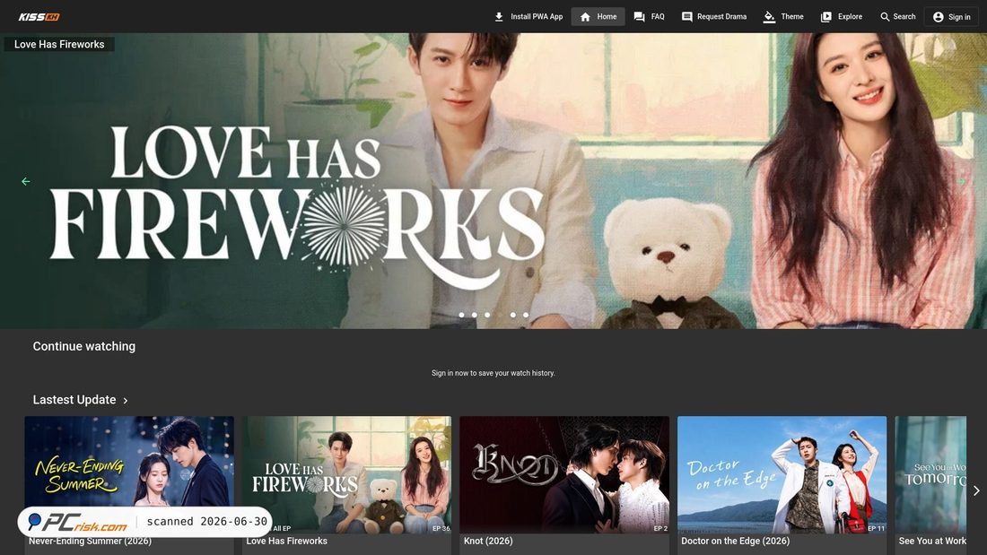 Screenshot of kisskh.id
