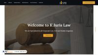 kjurislaw.com screenshot