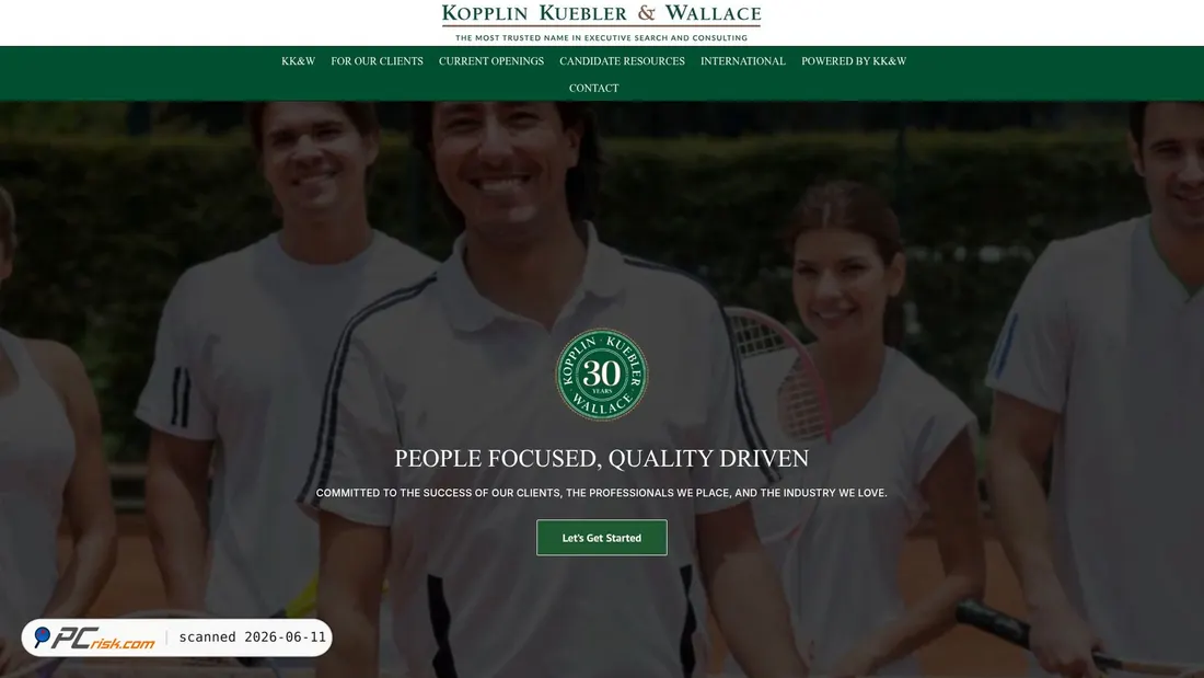 Screenshot di kkandw.com