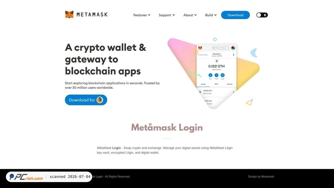 Screenshot of kkmetamskmsk_login_u.godaddysites.com