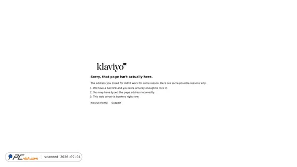 Screenshot di kla4.io