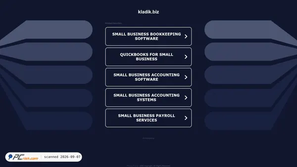 kladik.biz Screenshot