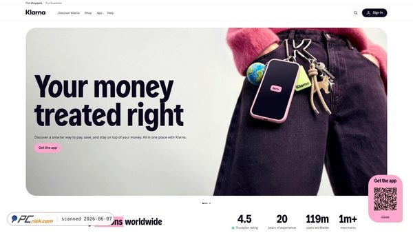 klarna.com screenshot
