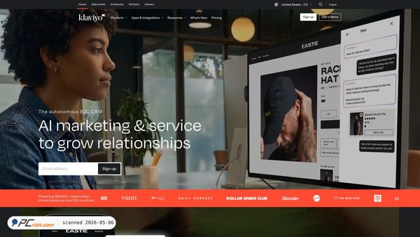 klaviyo.com screenshot