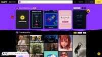 Screenshot di klipy.com