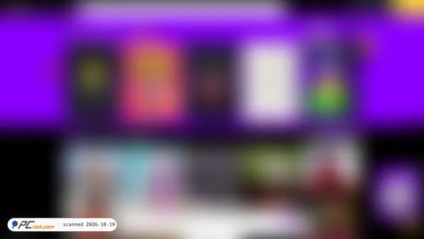 Captura de ecrã de klipy.com