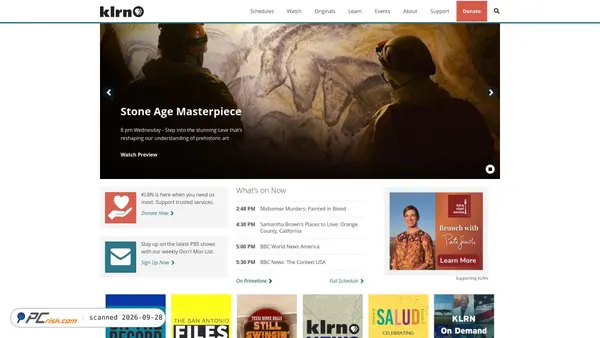 klrn.org screenshot