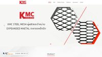 kmcsteelmesh.com screenshot