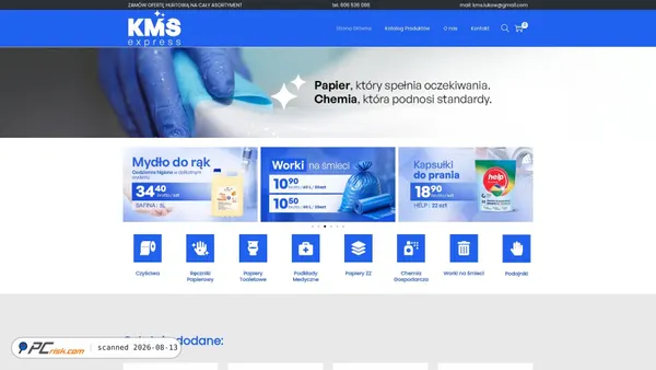 kms-express.pl screenshot