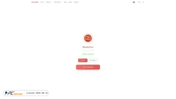 Zrzut ekranu knot.chat