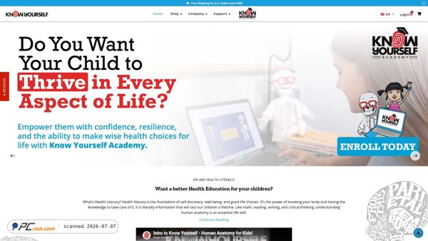 knowyourself.com screenshot
