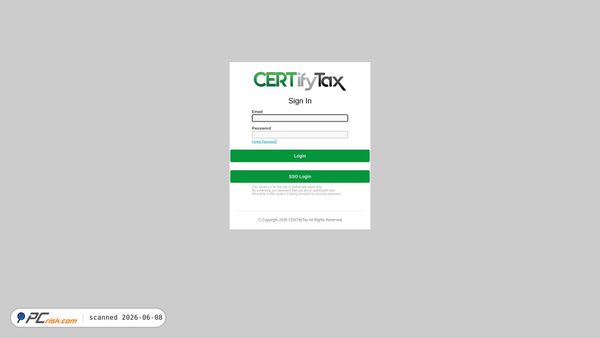 kochcc.certifytax.com screenshot