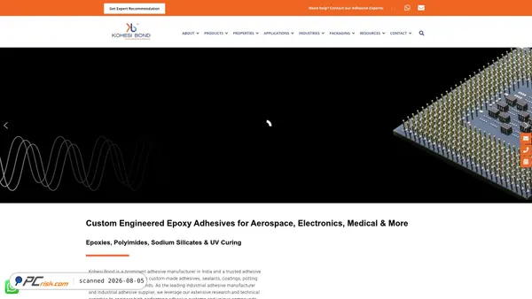 kohesibond.com screenshot