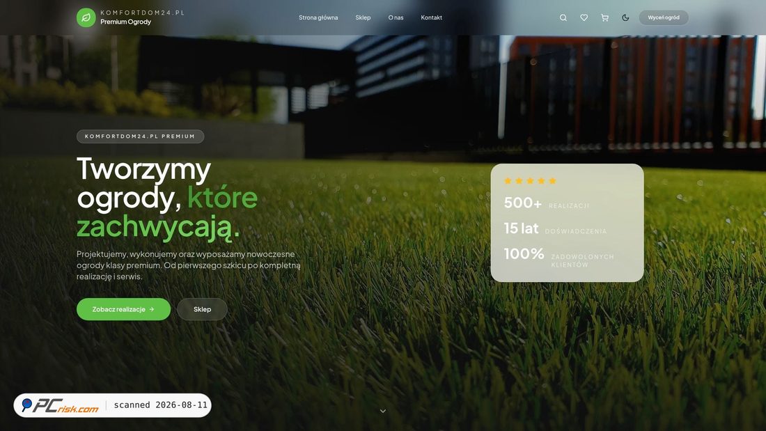 Screenshot di komfortdom24.pl