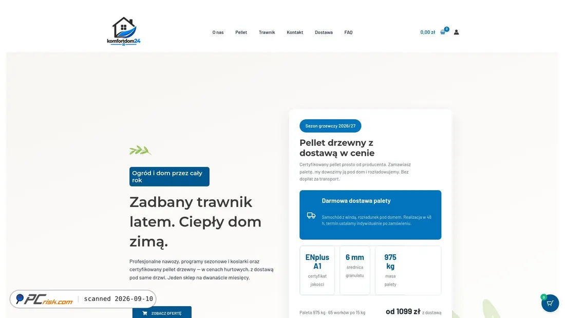 Screenshot of komfortdom24.pl