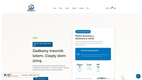 Screenshot di komfortdom24.pl