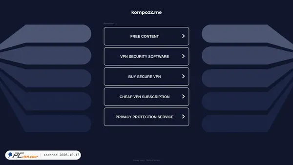 kompoz2.me screenshot