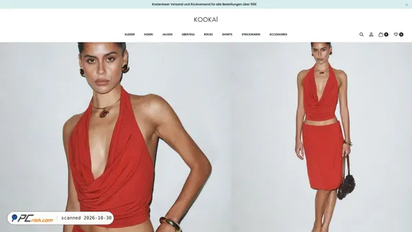 Captura de ecrã de kookaideutschland.com