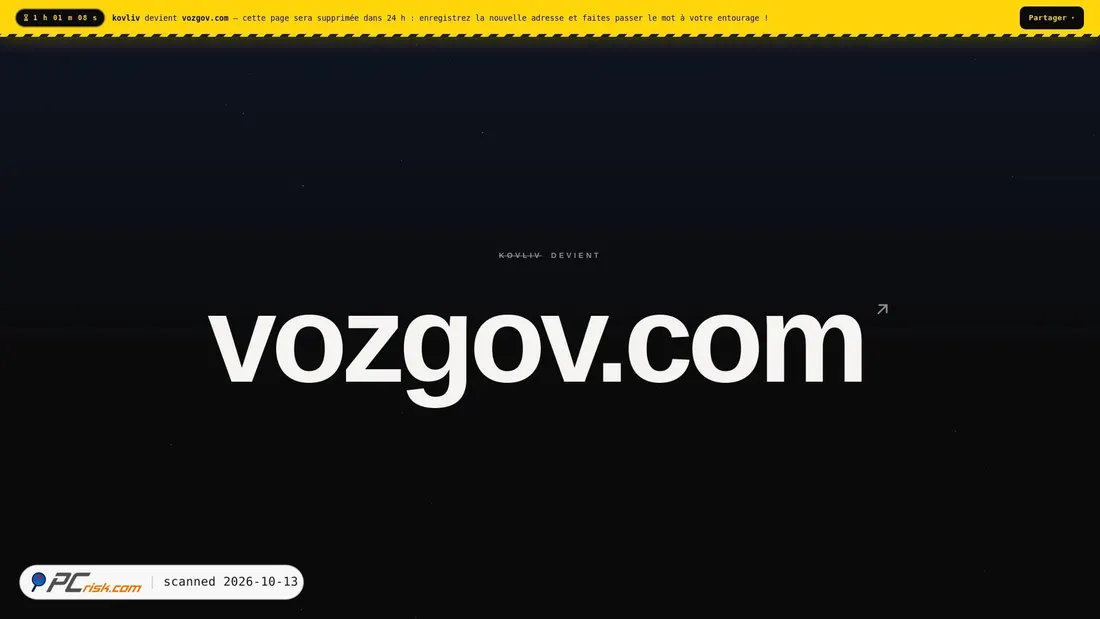 Captura de ecrã de kovliv.com
